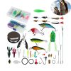 Fishing Accessory Kit Portable Fishing Lures Set for Use Outdoor