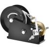 Hand Winch, 3500 lbs Pulling Capacity, Boat Trailer Winch Heavy Duty Rope Crank with 33 ft Steel Wire Cable and Two-Way Ratchet
