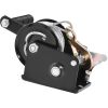 Hand Winch, 800 lbs Pulling Capacity, Boat Trailer Winch Heavy Duty Rope Crank with 33 ft Steel Wire Cable and Two-Way Ratchet