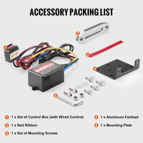 Electric Winch, 3500 lb Line Pull Capacity