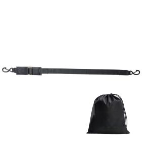 Retractable Ratchet Straps, 2 in x 4 ft Ratchet Tie Down Straps with Security Lock S Hooks