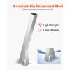 Boat Trailer Winch Stand, 3 x 3 x 34-inch Winch Posts, Boat Winch Mount with U-Bolts for 3 Inches W x 3-4 Inches H Trailer Tongue, Galvanized