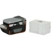 3500 Tackle Bag with Trays, Polyester, Gray