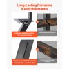Boat Trailer Steps, 3-Step, Heavy-Duty Boat Trailer Steps with Handle, Non-Slip Surface, 3 Mounting Angle Options